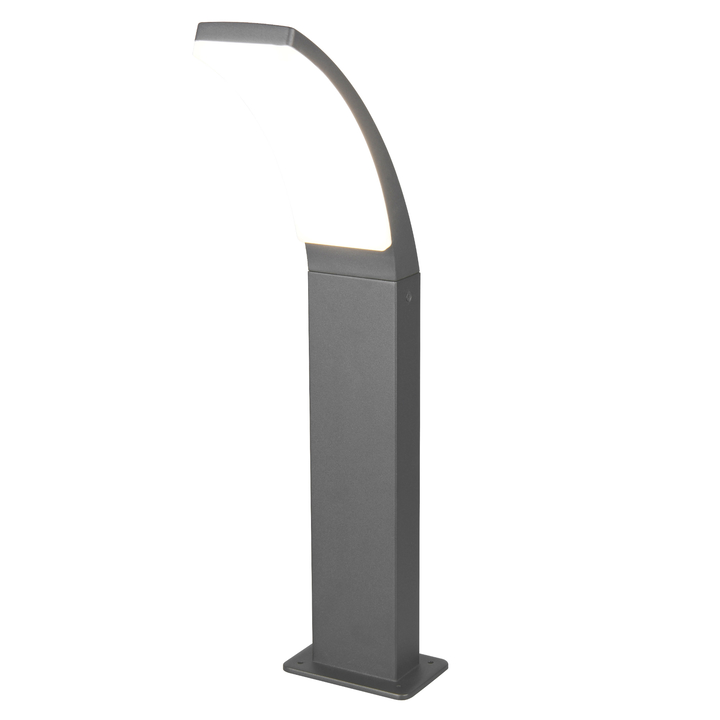 Sconto Venkovní LED svítidlo BEJA antracit/bílá, výška 60 cm