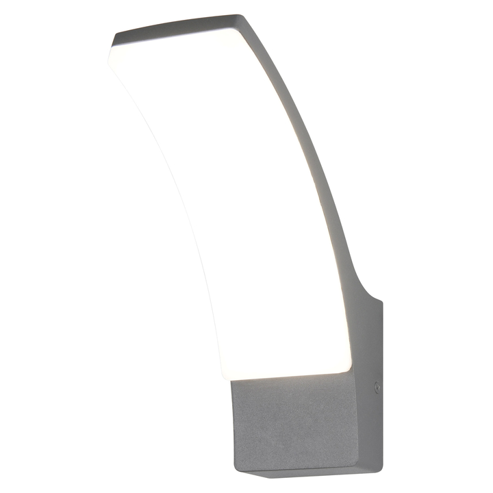 Sconto Venkovní nástěnné LED svítidlo BEJA antracit/bílá