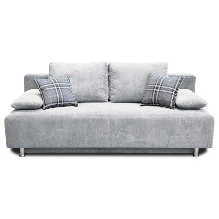Sconto Pohovka BELISSA světle šedá