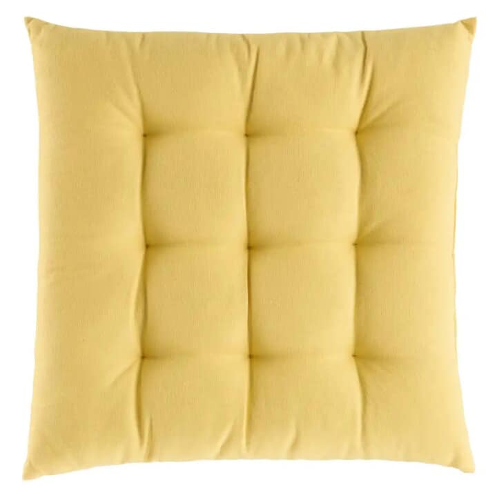 Sedák na židli BELLA NEW2 žlutá 1
