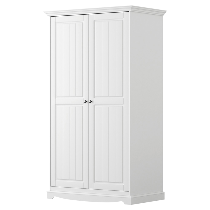 Šatní skříň BELLU 2D bílá 1