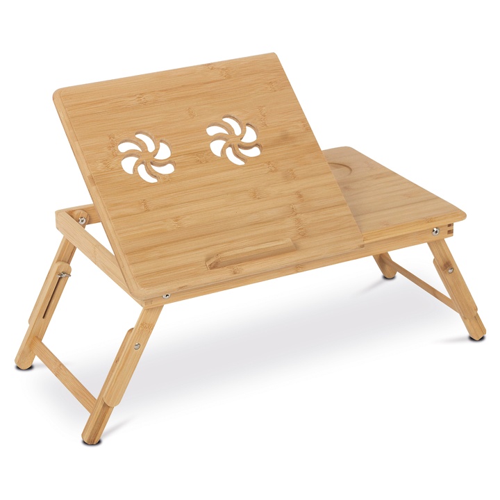 Sconto Stolek na notebook BEN bambus