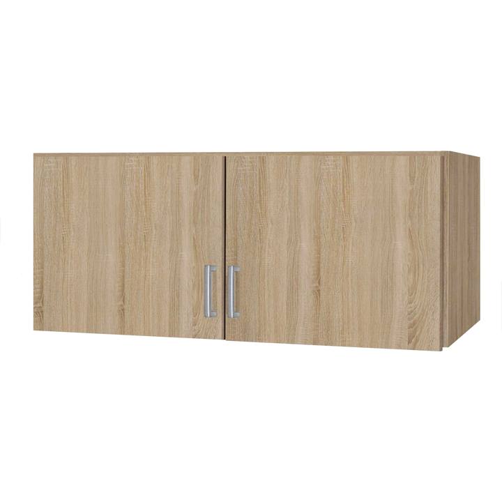 Sconto Skříňový nástavec  BENETT dub sonoma, šířka 91 cm