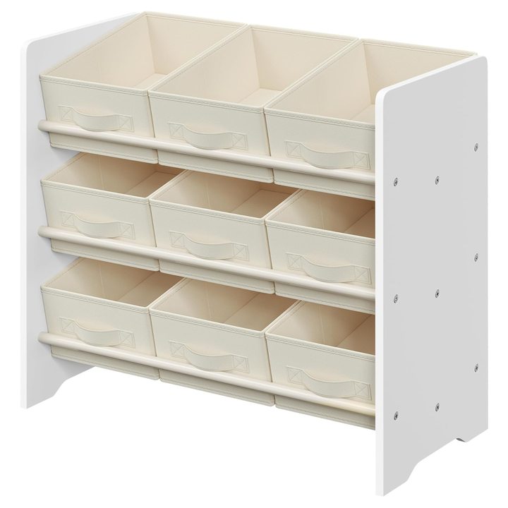 Sconto Dětský regál BENI II krémová/bílá