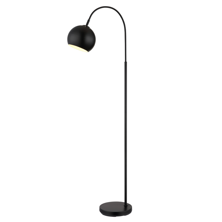 Sconto Stojací lampa BENNO černá