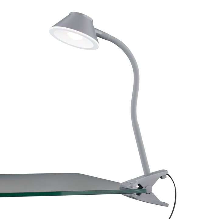 Sconto Stolní LED lampa BERRY šedá