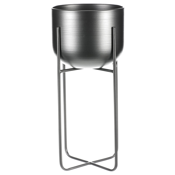 Sconto Stojan na květiny BETYNA stříbrná, výška 50 cm