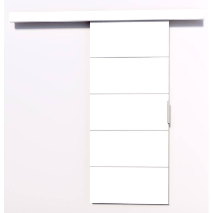 Posuvné dveře BIELLA 106 bílá, 106x205 cm 1