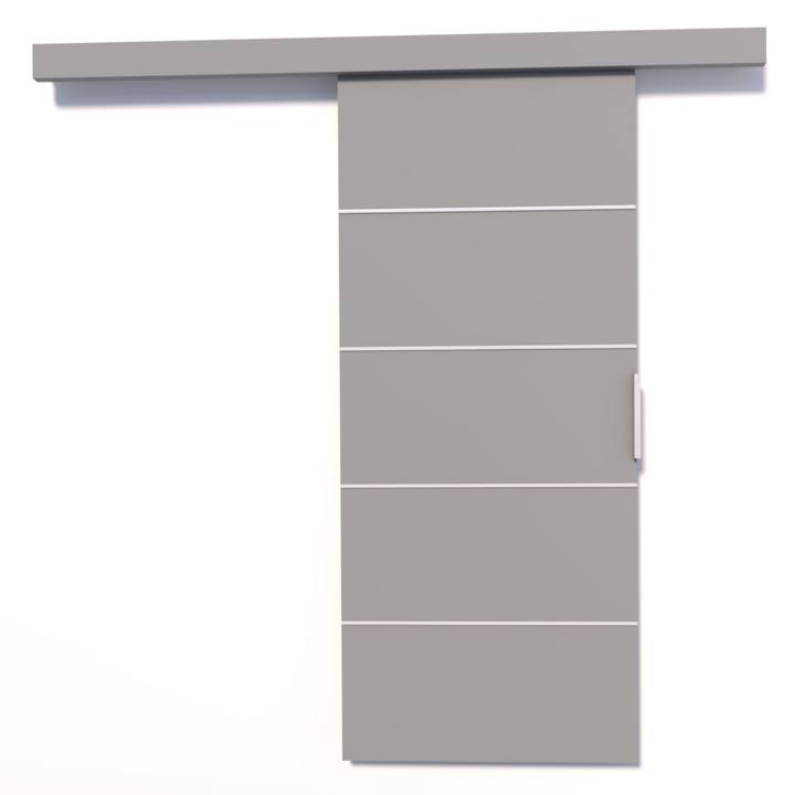 Posuvné dveře BIELLA 106 šedá, 106x205 cm 1