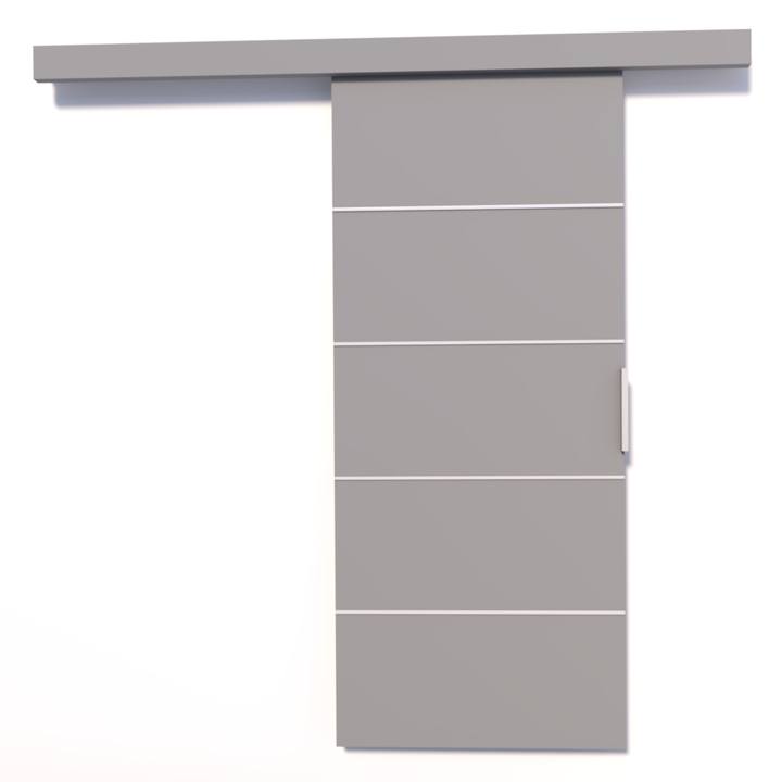 Posuvné dveře BIELLA 76 šedá, 76x205 cm 1