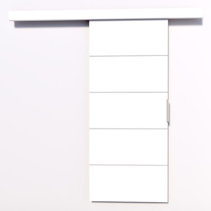 Posuvné dveře BIELLA 86 bílá, 86x205 cm 1