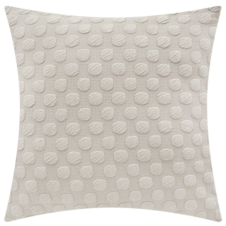 Sconto Dekorační polštář BIENE šedohnědá