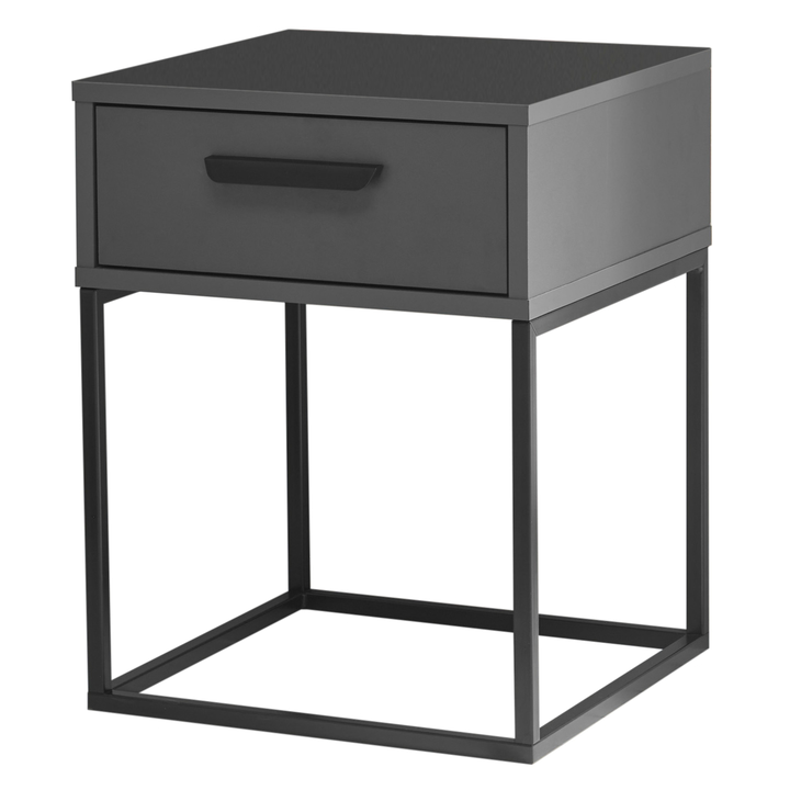 Sconto Noční stolek BIGGER 1 grafitová