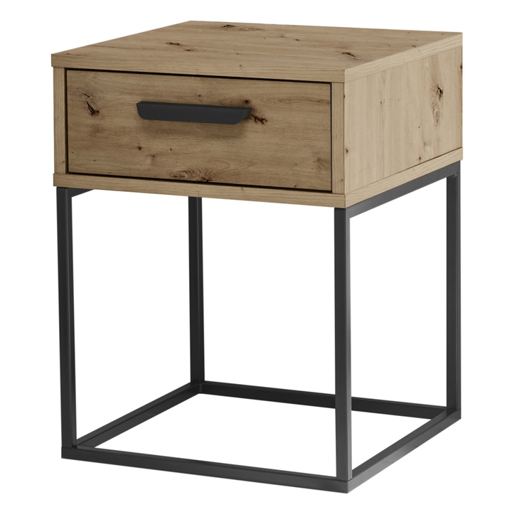 Sconto Noční stolek BIGGER 1 dub artisan