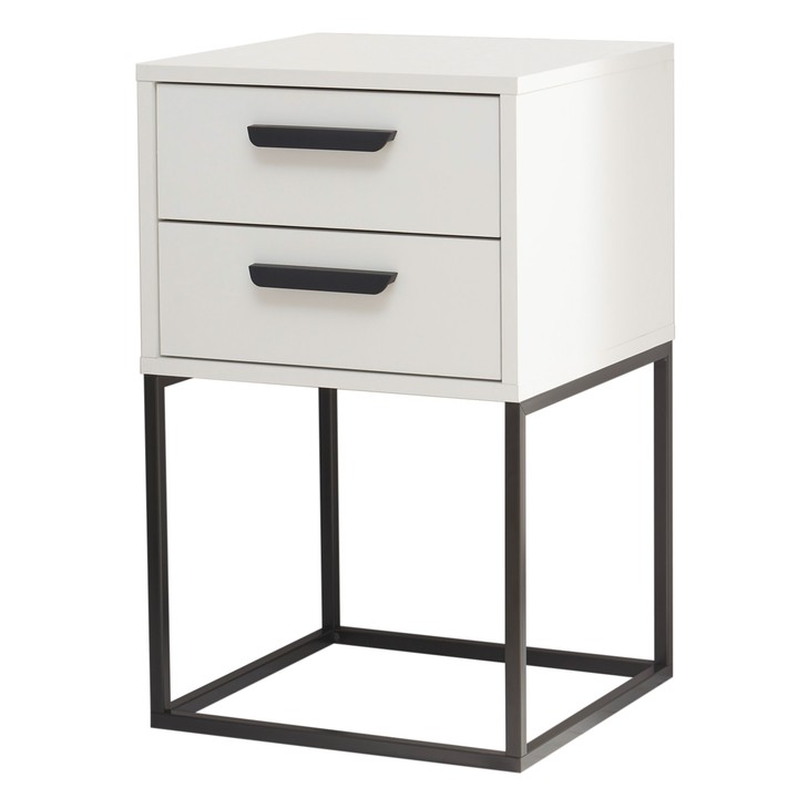 Sconto Noční stolek BIGGER 2 bílá