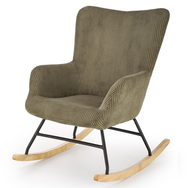 Sconto Houpací křeslo BILMARU olivová