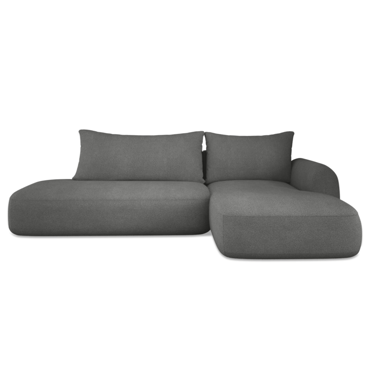 Sconto Sedací souprava BINDI pravá, antracitová