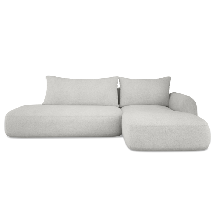 Sconto Sedací souprava BINDI pravá, světle šedá