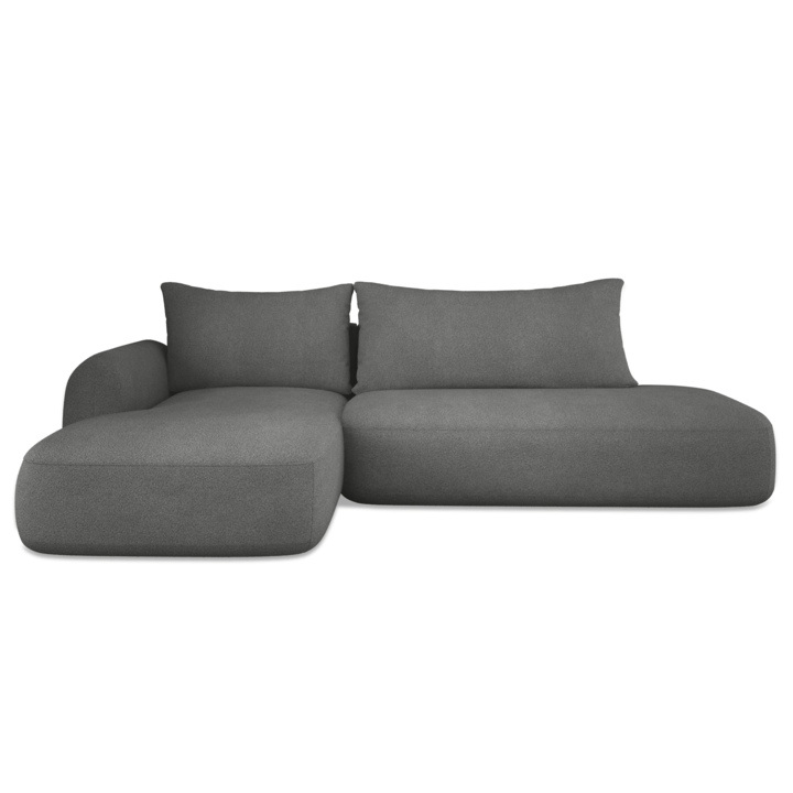 Sconto Sedací souprava BINDI levá, antracitová