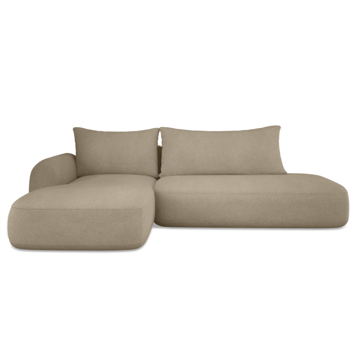 Sconto Sedací souprava BINDI levá, světle hnědá