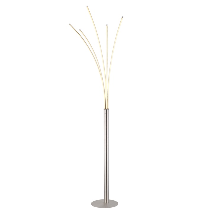 Stojací lampa BIZZY nikl 1