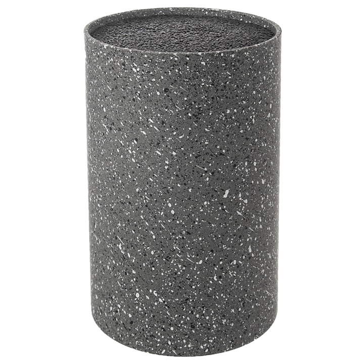 Sconto Stojan na nože BLACK šedá