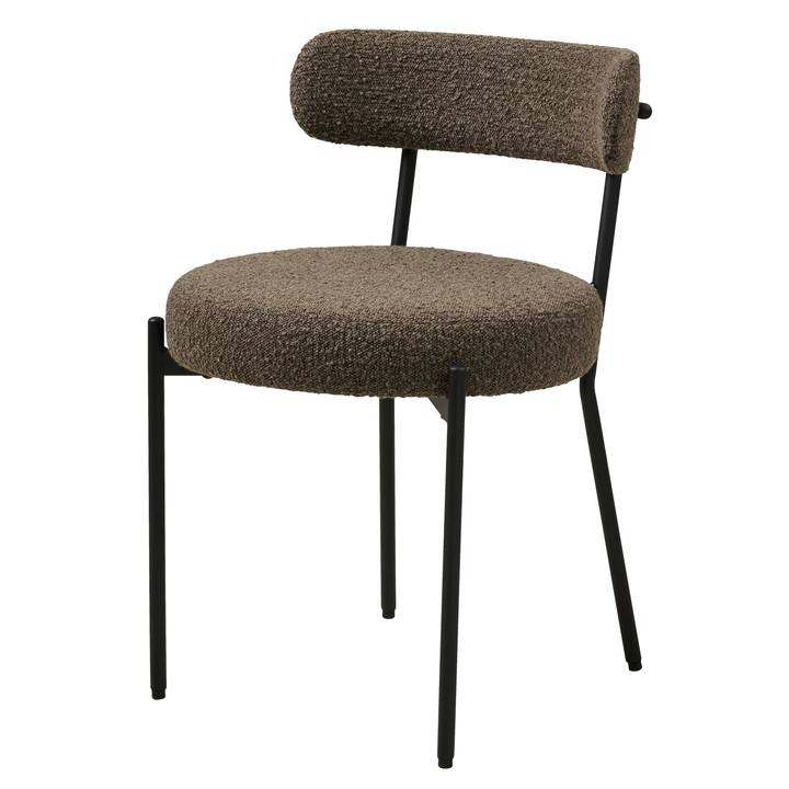 Sconto Jídelní židle BODOLUNO hnědá/černá