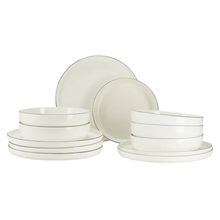 Sconto Jídelní souprava BOLOGNA porcelán, 12 ks