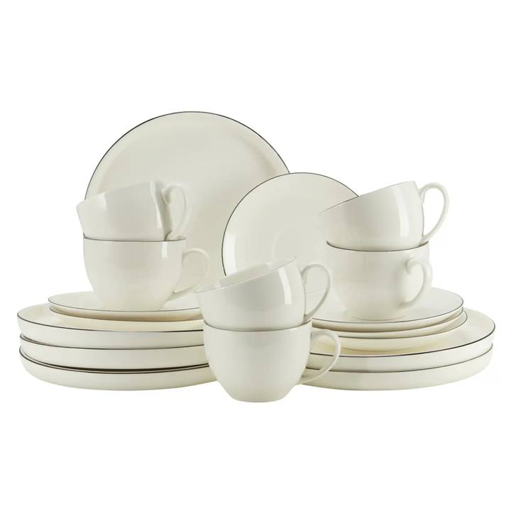 Sconto Kávová souprava BOLOGNA porcelán, 18 ks