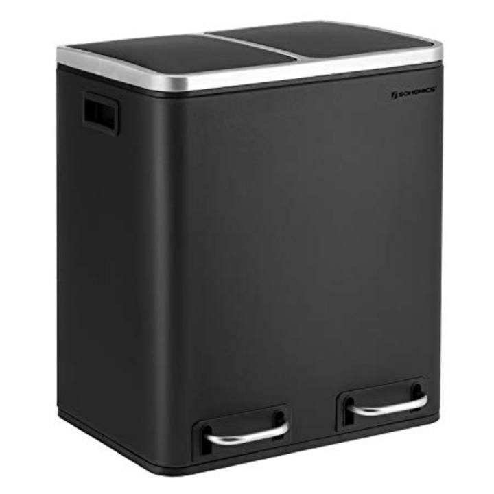 Sconto Odpadkový koš BOON černá