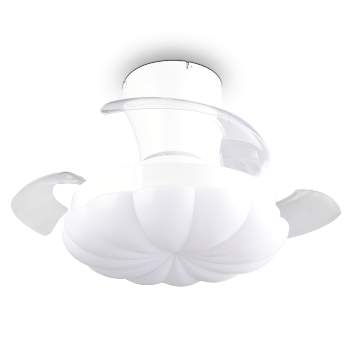 Stropní LED svítidlo s ventilátorem BORAS bílá 1