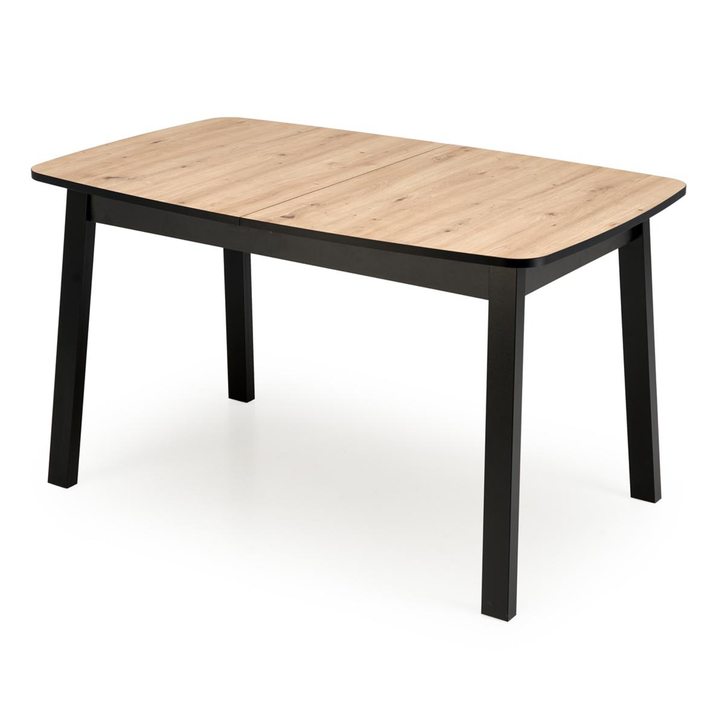 Sconto Jídelní stůl BORRAL dub artisan/černá