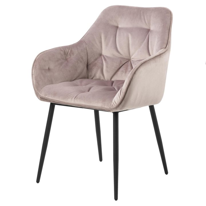 Sconto Jídelní židle  BROOKE 2 starorůžová