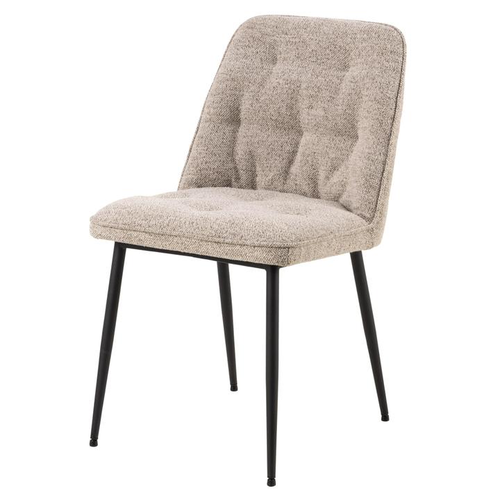 Sconto Jídelní židle BROOKE béžová/černá