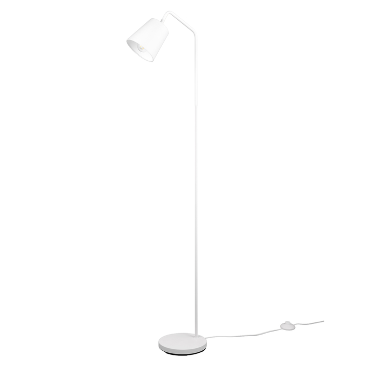 Sconto Stojací lampa BUDDY bílá