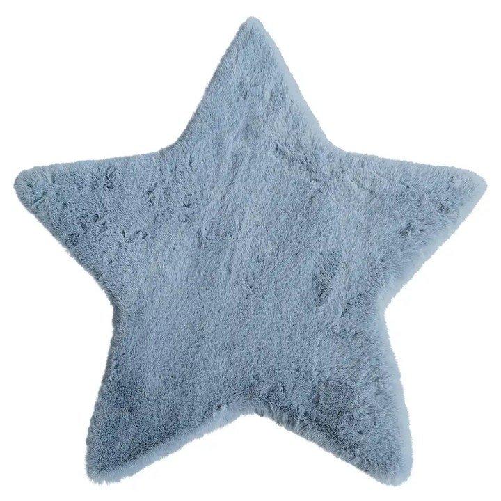 Sconto Koberec BUNNY HVĚZDA průměr 60 cm, modrá