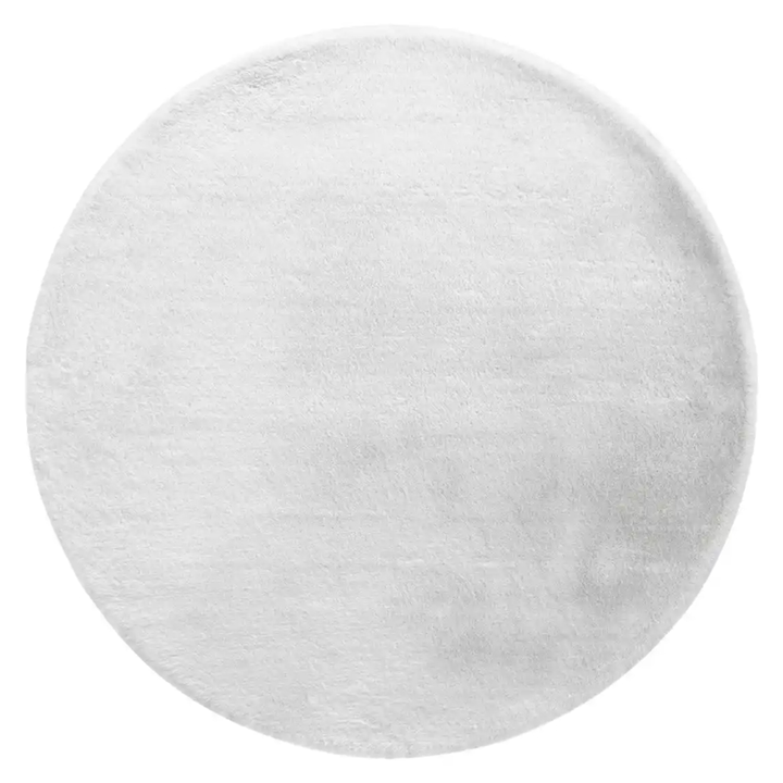 Sconto Koberec BUNNY stříbrná, průměr 80 cm