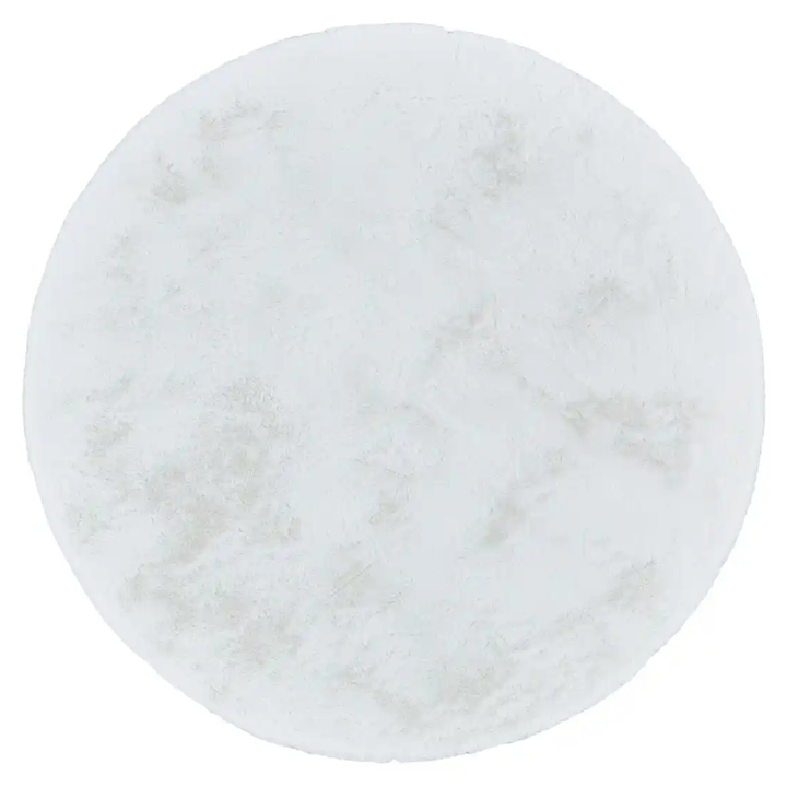 Sconto Koberec BUNNY bílá, průměr 80 cm