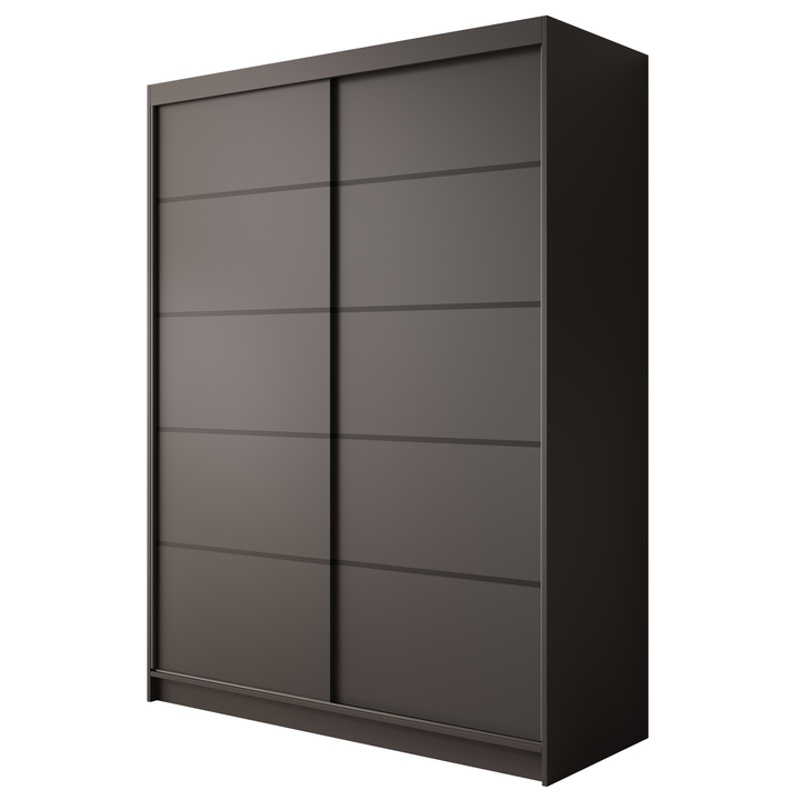 Sconto Šatní skříň CALUM černá