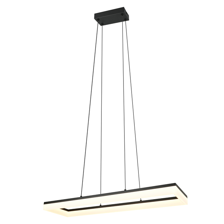 Sconto Závěsné LED svítidlo CAMINO černá/bílá