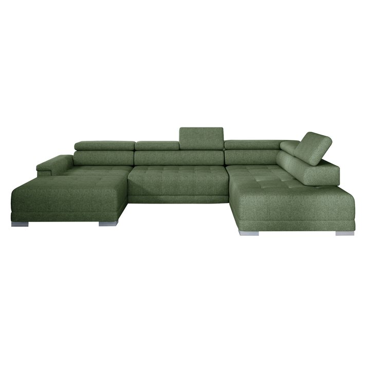 Sconto Sedací souprava CAMPO XL pravá, zelená
