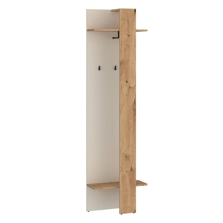 Předsíňový panel CANEVA dub artisan/kašmírová 1
