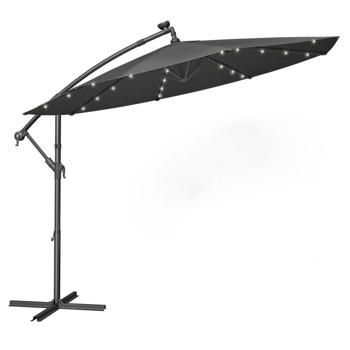 Slunečník CANTILE šedá 1