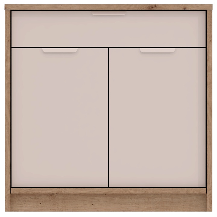 Sconto Komoda CANYON CN4 dub artisan/bílá