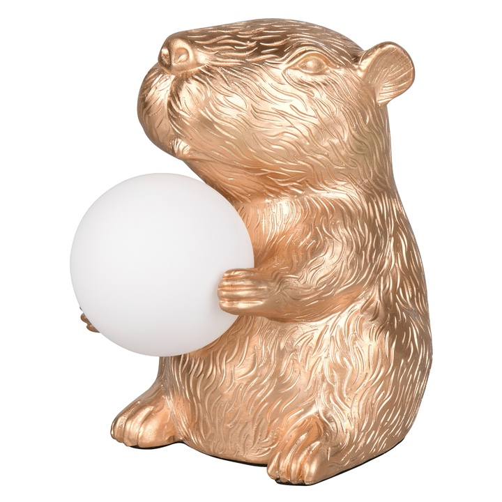 Stolní lampa CAPI zlatá 1