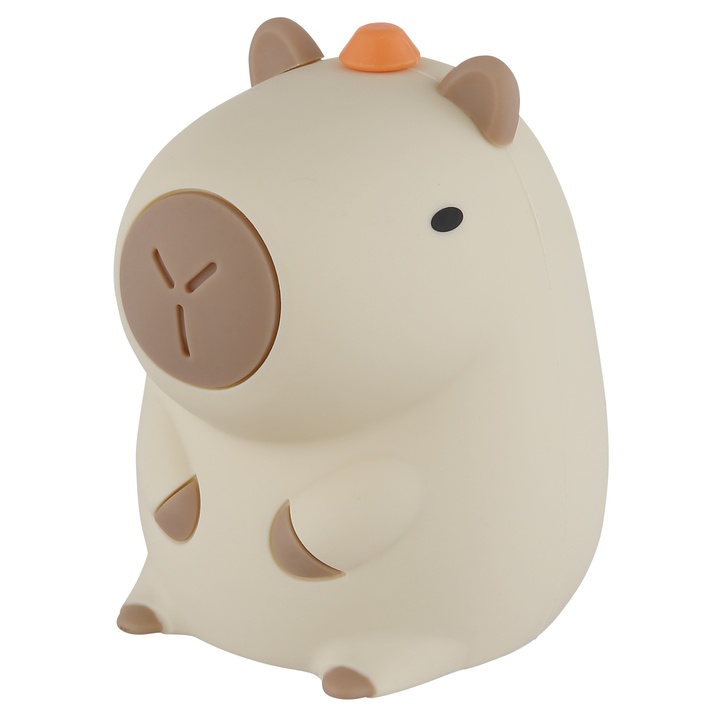 Stolní lampa CAPYBARA hnědá 1