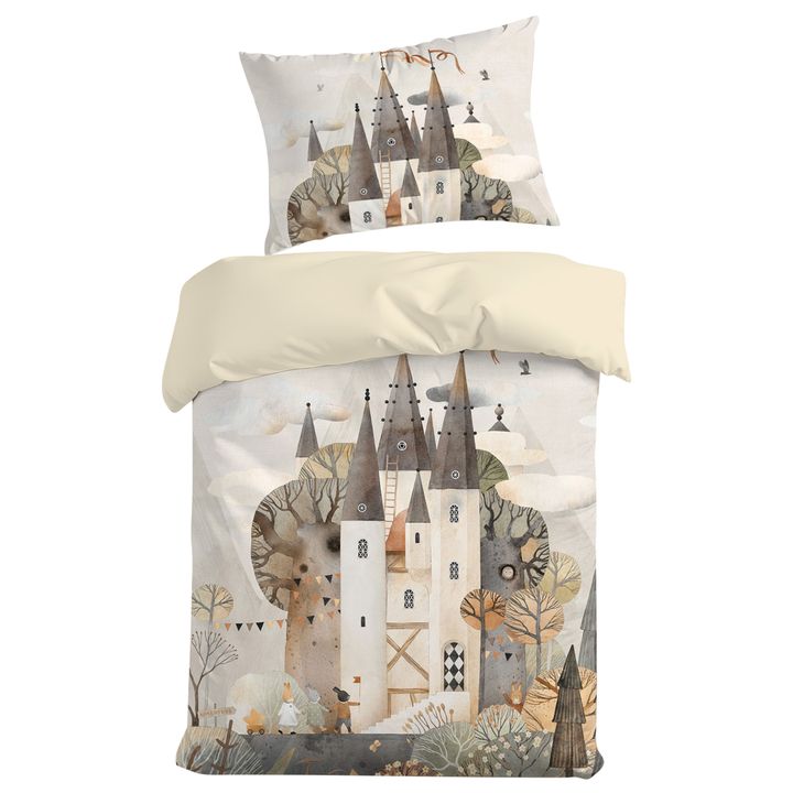 Sconto Dětské povlečení ČAROVNÝ HRAD 70x90 a 140x200 cm