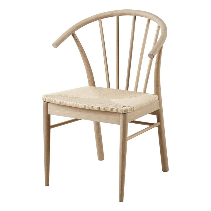 Sconto Jídelní židle CASSANDRA bělený dub