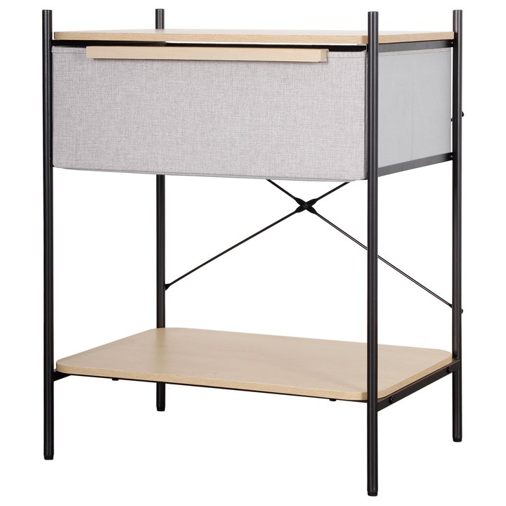 Sconto Odkládací stolek CASSIE béžová