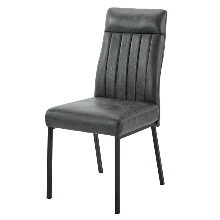 Sconto Jídelní židle CATANIA II S antracitová/černá